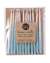 Load image into Gallery viewer, Ombré Beeswax Party Candles 3" (12-pck)