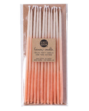 Load image into Gallery viewer, Ombré Beeswax Party Candles 10" (12-pck)