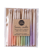 Load image into Gallery viewer, Ombré Beeswax Party Candles 3&quot; (12-pck)
