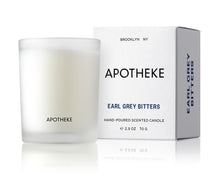 Load image into Gallery viewer, Apotheke new scent Earl Grey Bitters votive 2.5oz
